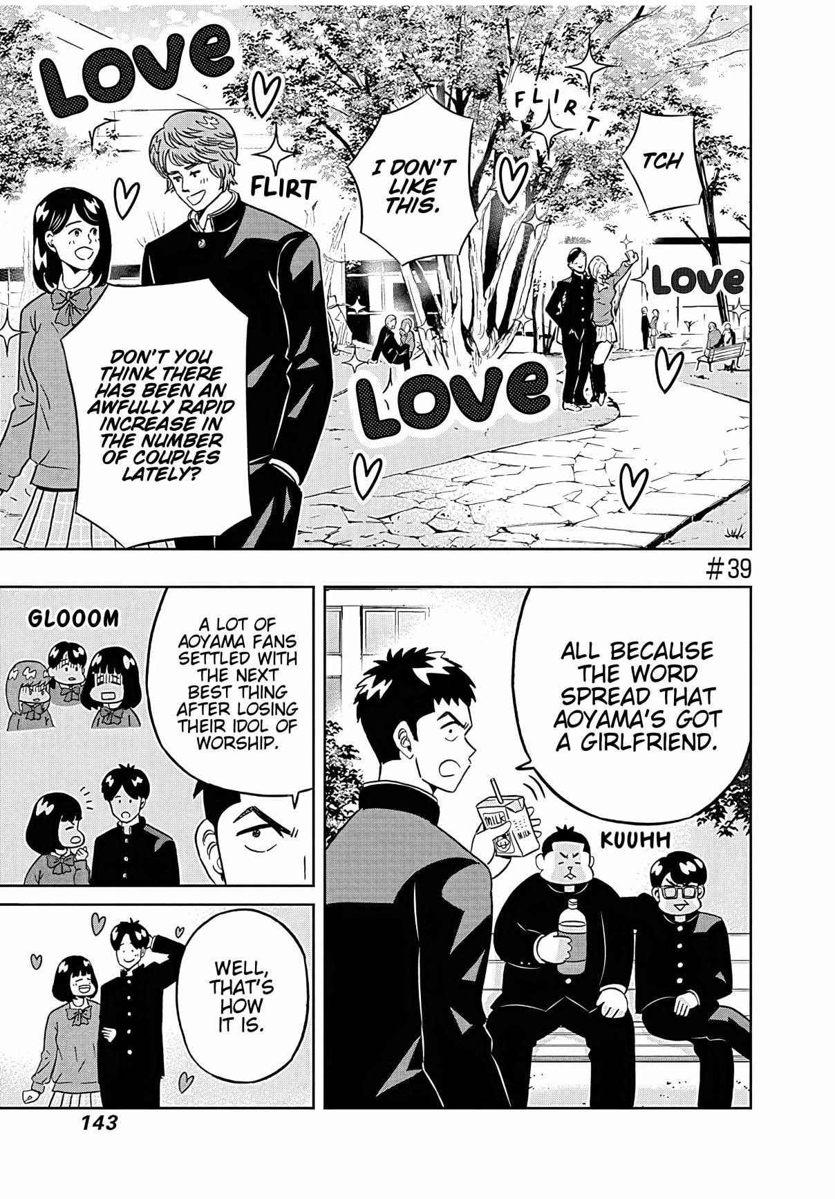 Keppeki Danshi! Aoyama-kun 39