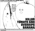 Killer Tomato and Overripe Banana Manga