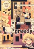 Touhou - She is Greedy. (Doujinshi) Manga