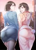I have Twin Girlfriends Manga