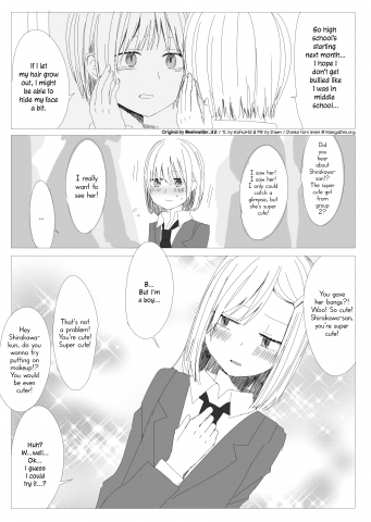 Until the shy Shirakawa-kun becomes a girl Manga