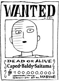 Saitama in the One Piece universe Manga