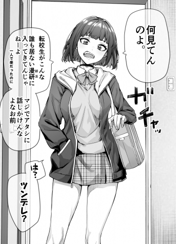 The Tsuntsuntsuntsuntsuntsuntsuntsuntsuntsuntsundere Girl Getting Less and Less Tsun Day by Day Manga