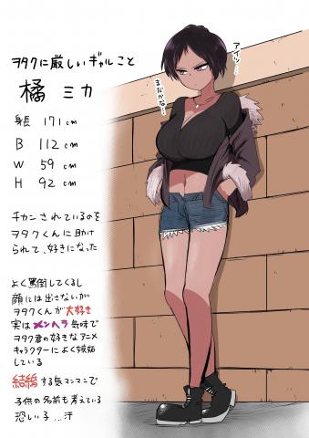 Gyaru Who Is Strict With Otaku Manga